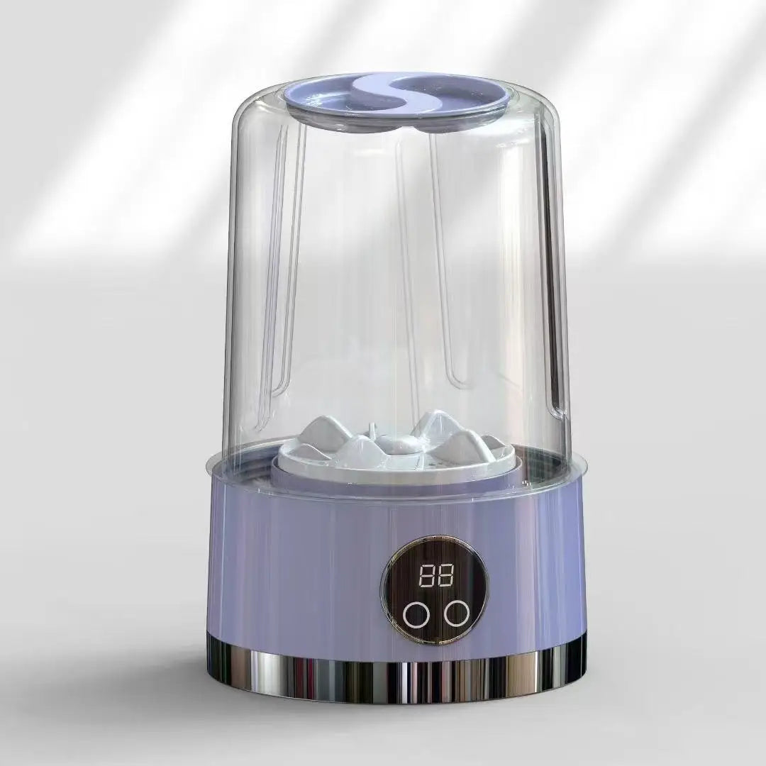 Mini Washer Underwear&Socks Washer Rechargeable Wireless Portable for Travel/Home/Dormitory with Laundry Cup Washing Machine