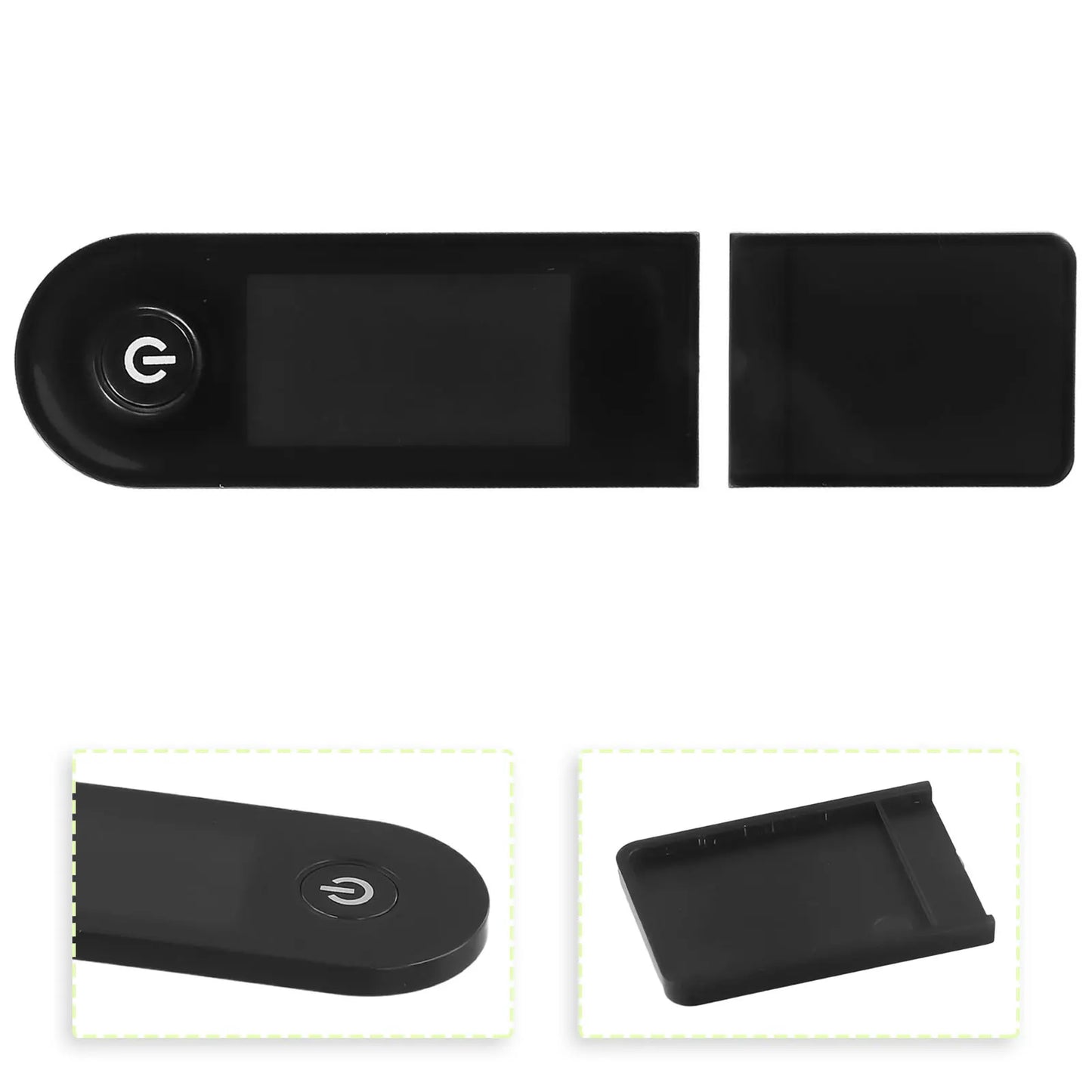 Protection d'écran noire pour trottinette électrique, accessoire pour Xiaomi M365 1s Pro