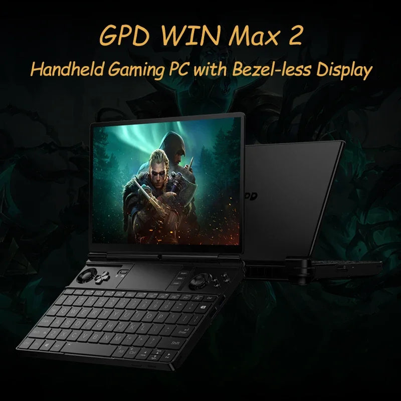 GPD WIN Max2 2025 10.1 pouces AMD AI 9 HX 370/8840U Windows11 PC de jeu ordinateur Portable ordinateur de jeu Portable