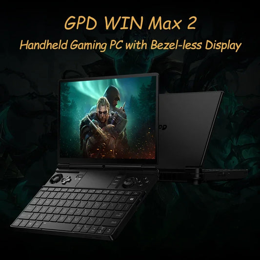 GPD WIN Max2 2025 10.1 pouces AMD AI 9 HX 370/8840U Windows11 PC de jeu ordinateur Portable ordinateur de jeu Portable