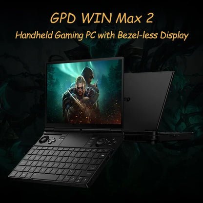 GPD WIN Max2 2025 10.1 pouces AMD AI 9 HX 370/8840U Windows11 PC de jeu ordinateur Portable ordinateur de jeu Portable