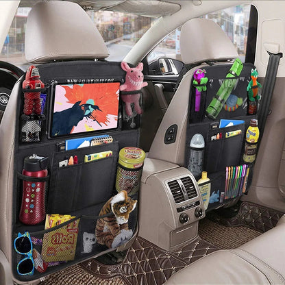 Storage Bag Large Capacity Classified Storage Portable and Practical Vehicle Mounted Multifunctional Car Seat Back Sorage Bag