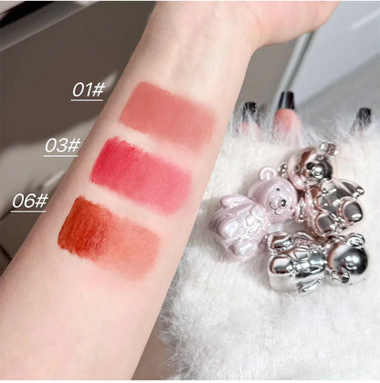 ART VALUE Coffrets de maquillage 7 pièces comprenant 3 couleurs de rouge à lèvres mat, 1 poudre pressée, 1 fard à joues, 1 palette de fards à paupières, 1 collier, coffrets de maquillage beauté