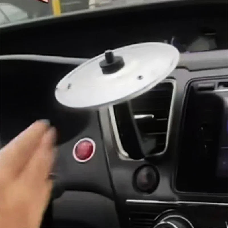 Nouvelle cymbale Crash de voiture créative, décoration de cymbale à Percussion montée sur voiture, cymbale de voiture pour grille d'aération, facile à installer, faire conduire plus amusant
