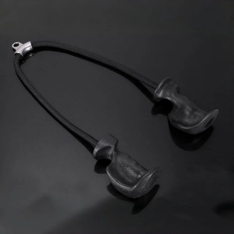 Corde de triceps avec poignées ergonomiques, corde de traction pour triceps de gymnastique pour machine à câble, système de poulie, fixation de câble de corde de triceps