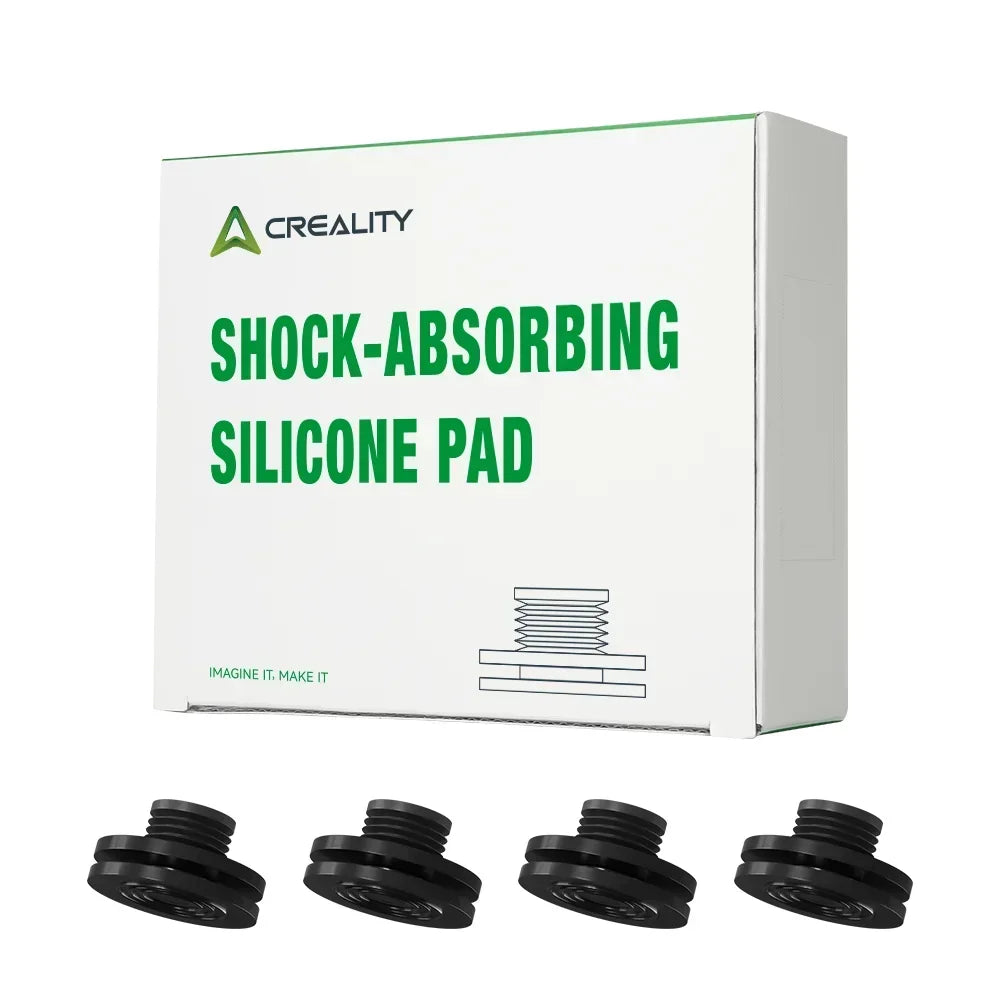 Creality 4Pcs Shock-absorbing Silicone Pad Strong Flexibility 3d Printer Parts for K1_K1 Max_K1C_Ender-3 V3_Ender-3 V3 Plus