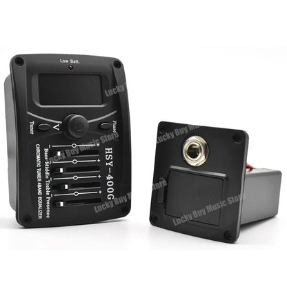 HSY-400G JE514 up Acoustic JE514 up 4 Bandes EQ Égaliseur Préampli Piezo 514 up avec LCD Tuner JEAccessrespiration