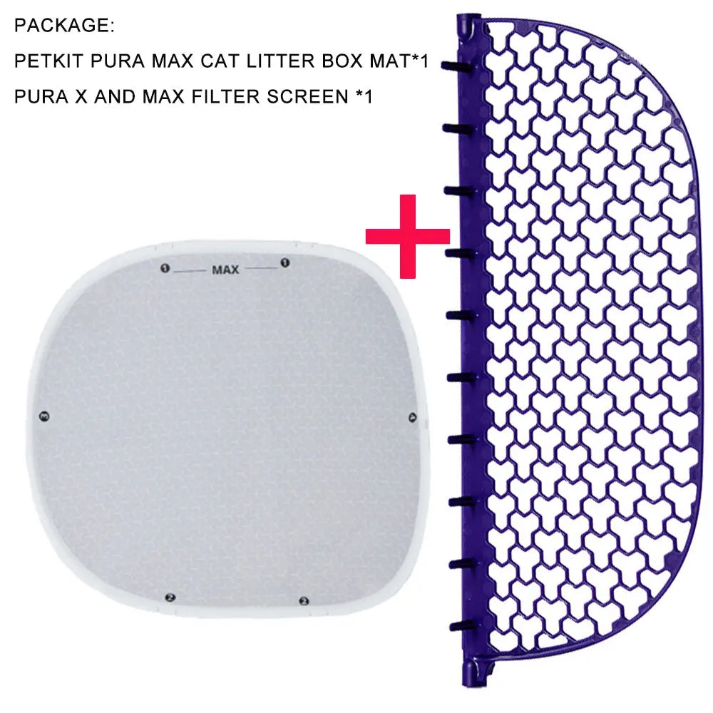 PETPeugeot-Bac à Litière existent pour Chat, Toilette Originale, Filtre à Maille pour PURA X et MAX, Accessoires de Bac à Sable