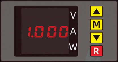 BM730 DC0-100V 10A LED voltmètre numérique module ampèremètre ampèremètre wattmètre ions détecteur Polaroid avec module de surveillance d'alarme