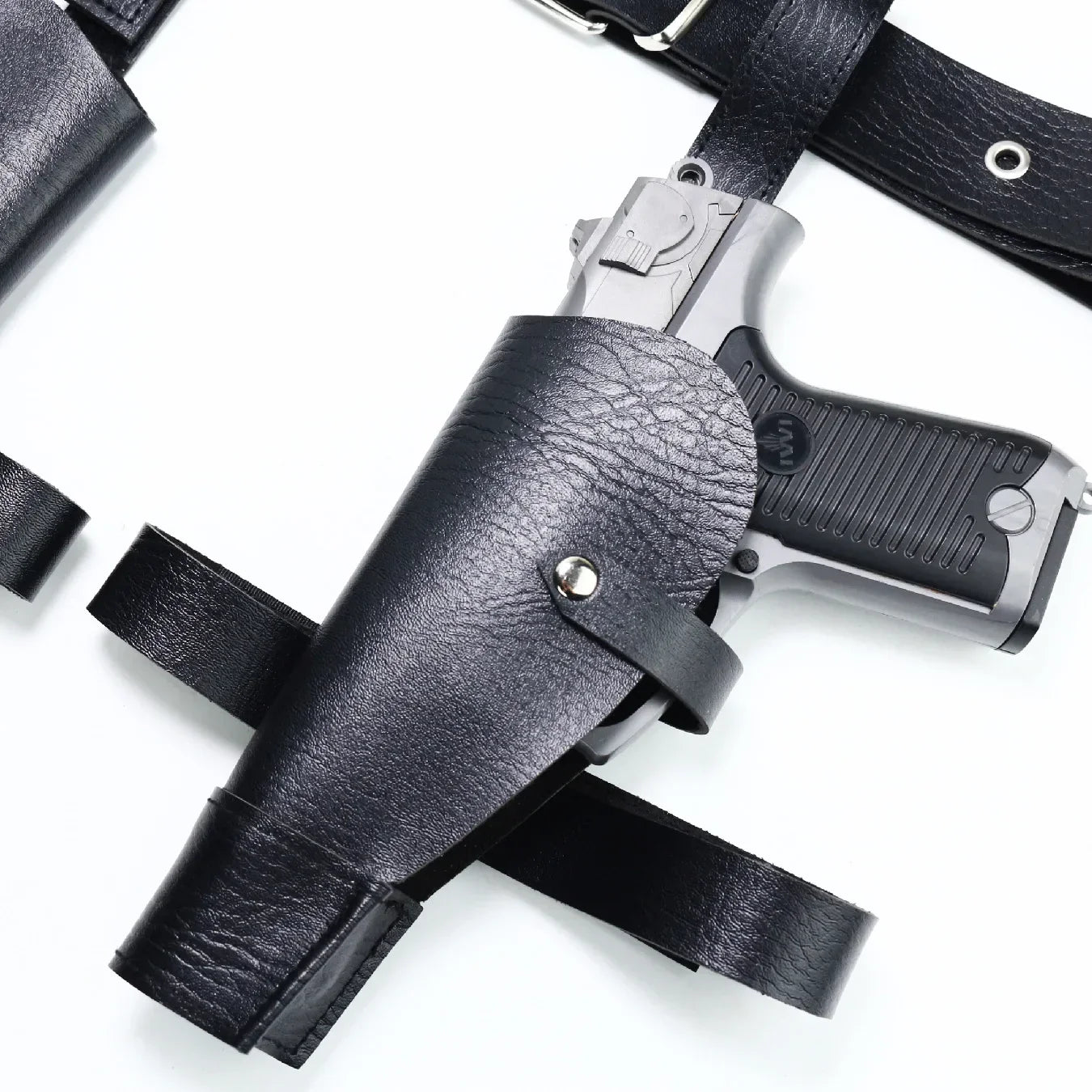 Ceinture de cosplay de police ChimTomb Raider Lara Croft, étui de cow-boy occidental, accessoires de jeu de plis, accessoires, 2024