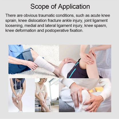 Adjustable knee pads, leg flushing splint, knee joint support, Orth4WD, Ligament Orthosis