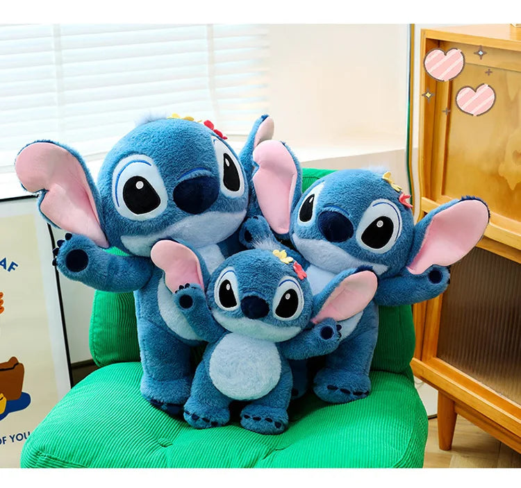 Interstellar Baby Stitch Plush Toy Cute Plush Doll Cartoon Stitch Pillow Home Decoration Children's Holiday Gift