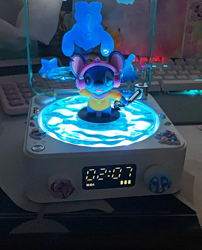 Enceinte Bluetooth Lumineuse – Édition Kawaii Zen🌸 & Country🤠 Accessoires Portable Lumière RVB Décoration de Bureau Cadeau Fille