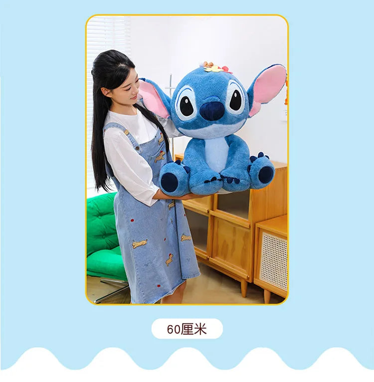 Interstellar Baby Stitch Plush Toy Cute Plush Doll Cartoon Stitch Pillow Home Decoration Children's Holiday Gift