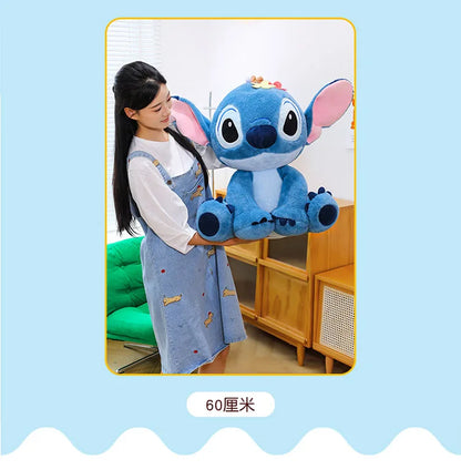Interstellar Baby Stitch Plush Toy Cute Plush Doll Cartoon Stitch Pillow Home Decoration Children's Holiday Gift