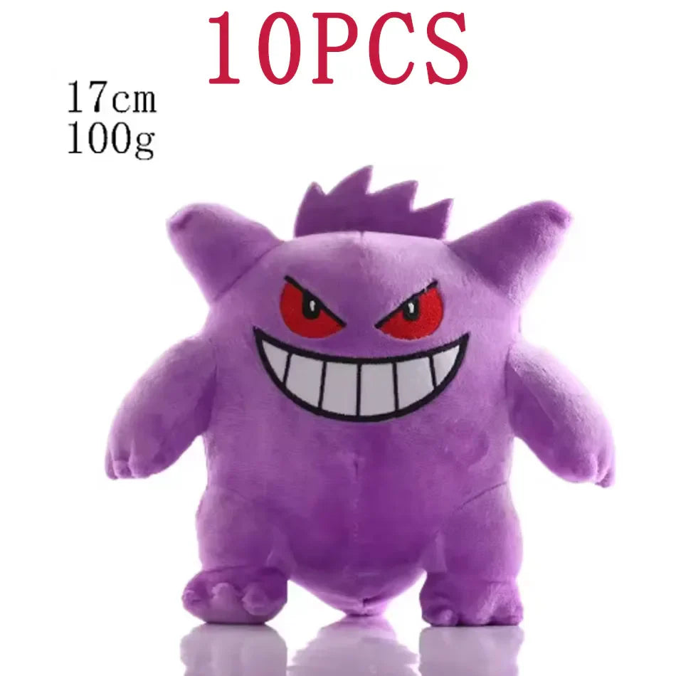 2025@@@@10PCS 20cm Pokemon Stuffed Plush Toys Kawaii Pikachu  Anime Doll Kids Birthday Kawaii Cute Soft Children Stuffed Plush