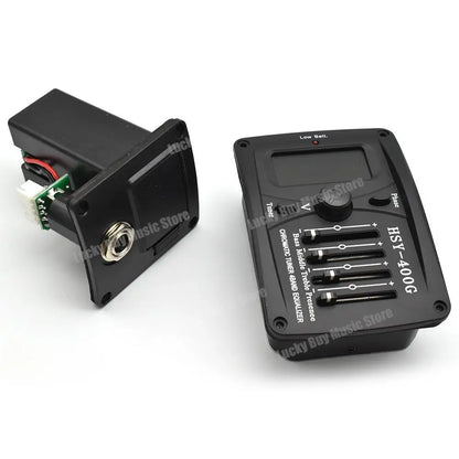 HSY-400G JE514 up Acoustic JE514 up 4 Bandes EQ Égaliseur Préampli Piezo 514 up avec LCD Tuner JEAccessrespiration