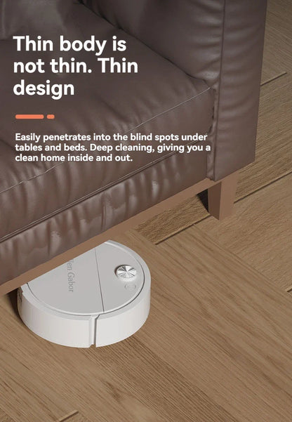 Mini smart sweeping robot 3-in-1, lazy cleaning machine, professional home cleaning equipment