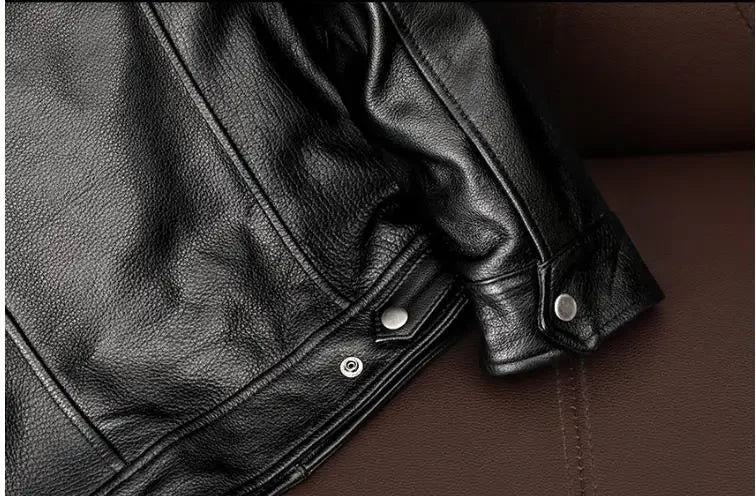 Wholesales.100% real cowhide Clothing.Brazilian.fashion.slim fit,natural leather jacket.Men Moto Rider.Clientes brasileiros