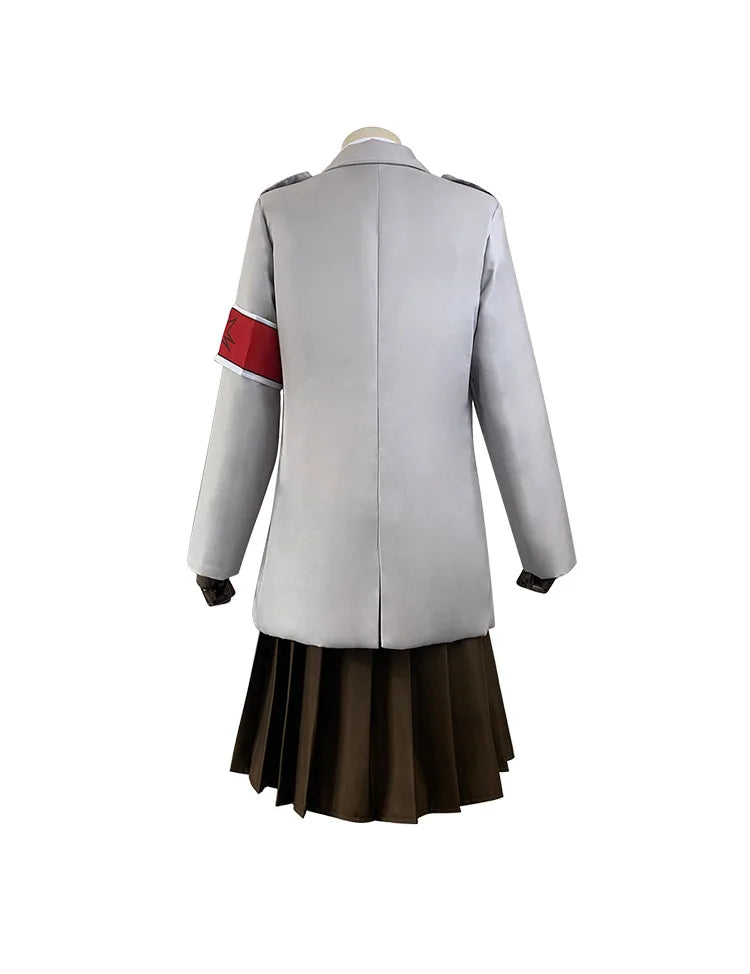 Anime L'Attaque des Titans Veste Costume Cosplay Eldien Unité Guerrière Veste Pieck Shingeki No Kyojin Robe Eldienne Militaire de Mahr