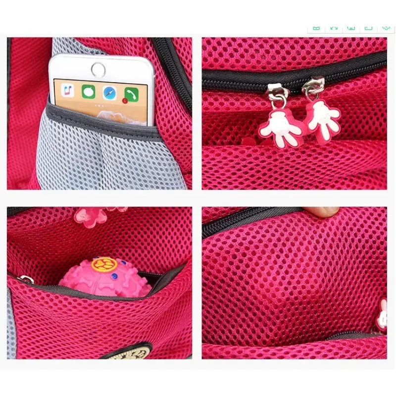 Pet Backpack for Small and Medium Dogs, Pet Carrier Backpack, Breathable Travel, Dog Carrier, Pet Transport Supplies