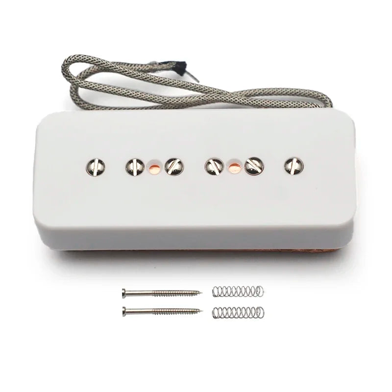 Alnico 5 aimant P90 Style micro double bobine micro silencieux Humbucker 6K/9K pour guitare électrique