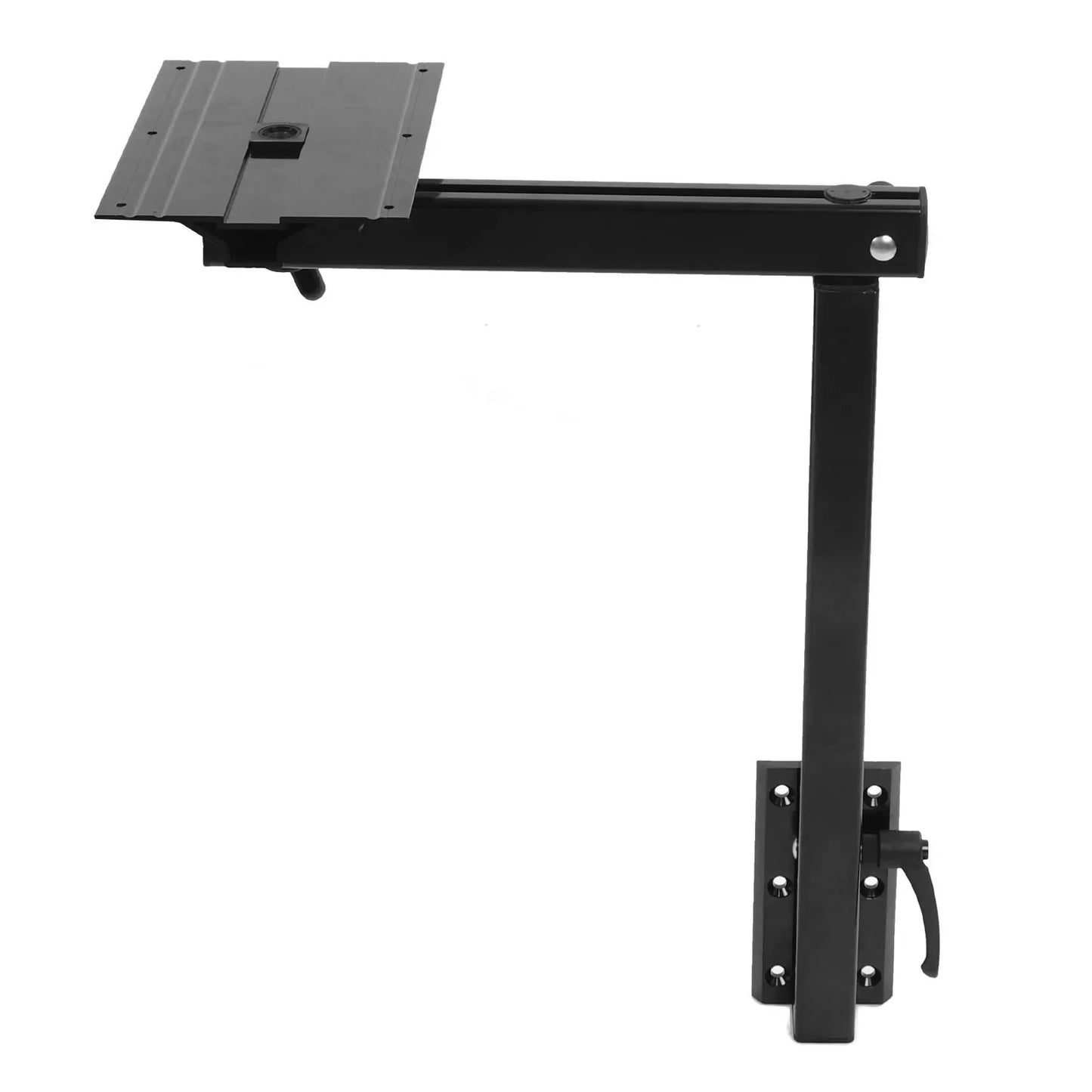 Pied de table amovible pieds de table réglables noir robuste amovible 360 °   Rotation oxydée légère pour yachts RV