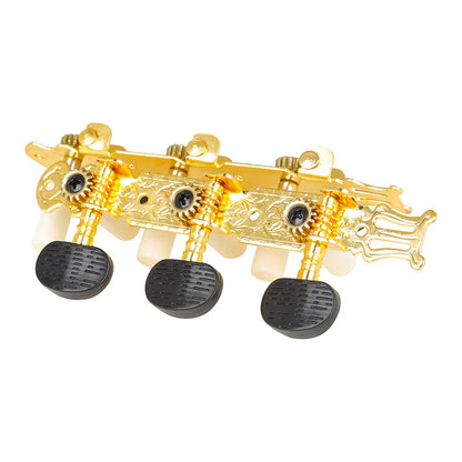 M MBAT 2 pièces chevilles de réglage de cordes de guitare classique têtes de Machine ouvertes en métal doré accordeurs guitare accessoires d'instruments de musique