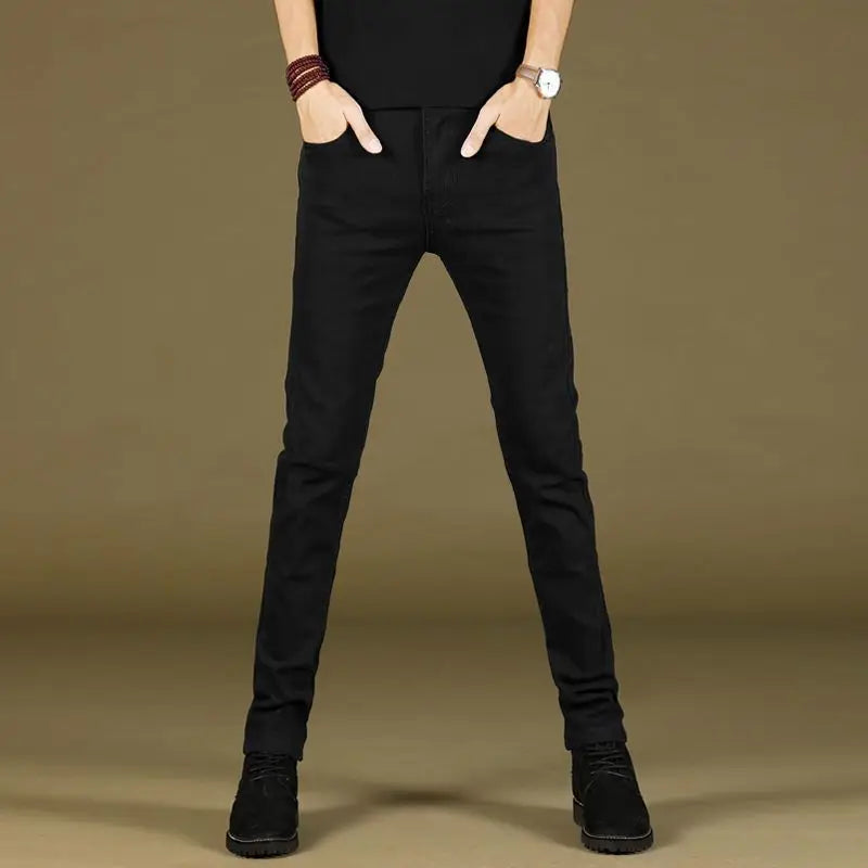 New Arrival 2024 Spring and Autumn Harajuku Italian Jeans Luxury Korean Brand Clothing Men Designer Slim Casual Jeans for Men