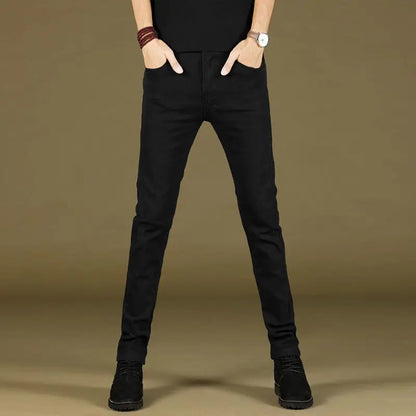 New Arrival 2024 Spring and Autumn Harajuku Italian Jeans Luxury Korean Brand Clothing Men Designer Slim Casual Jeans for Men