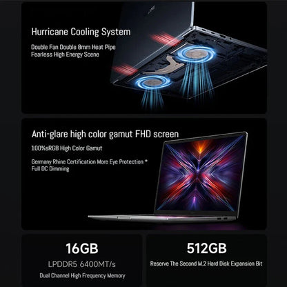 Xiaomi Laptop Redmi Book 14 2025 Ryzen 7-7735H/R5-7535H Radeon 680M/660M RAM 16GB 512GB SSD 14-inch 60Hz Screen Notebook Slim PC