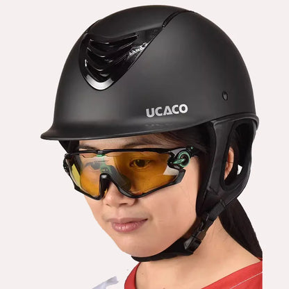 Riding Helmet Equestrian Helmet Rider Equipment Breathable and Adjustable