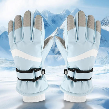 Gants de Ski d'hiver pour enfants, robustes, chauds, coupe-vent, pour Sports de plein air, garçons et filles, pour 3-14 ans