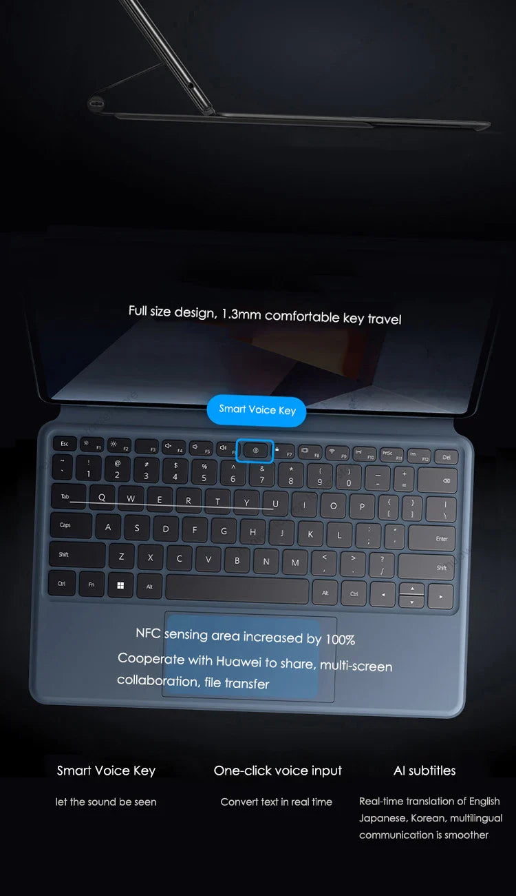 2022 HUAWEI MateBook E Tablet Mini Pc 12.6 Inch OLED Full Screen 2 In 1 Laptop i5/i7 8GB16GB 256GB/512GB  Windows 11 Notebook