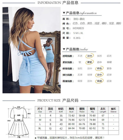 Robe plissée à bretelles sexy pour femme 2025, vêtements tricotés de créateur pour cocktail, robe d'été 2025, robe élégante pour femme