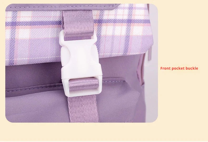 2024 New Bluey Boys And Girls High School Backpack Large Outdoor Leisure Practical Bag Cartoon Animation Bag Children's Gift