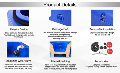 Horse Waterer Water Trough Drinker Drinkers For Horses