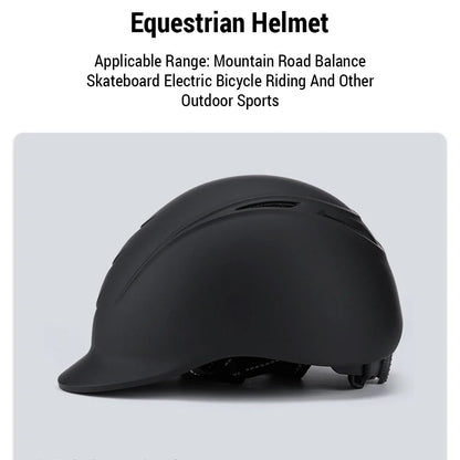 Casque d'équitation Casques d'équitation pour femmes hommes jeunes Casque d'équitation léger pour la route le skateboard le vélo électrique