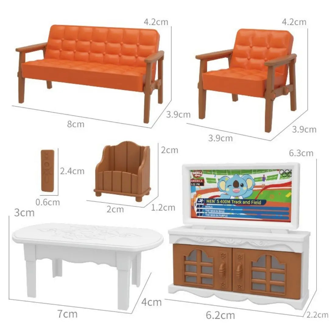 Mini-supermarché, jeux de shopping, accessoires de maison de poupée, jouets éducatifs pour enfants, jouets d'interaction familiale