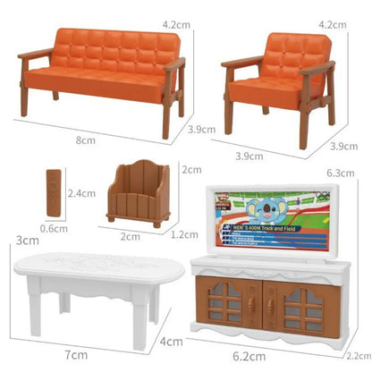 Mini-supermarché, jeux de shopping, accessoires de maison de poupée, jouets éducatifs pour enfants, jouets d'interaction familiale