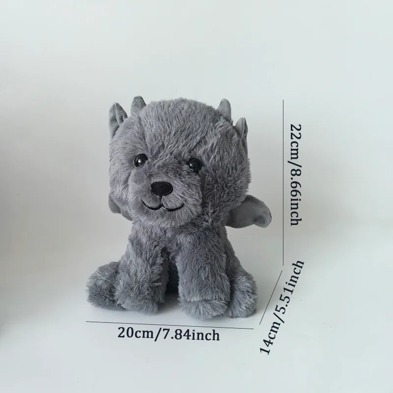 TreasuringU New Gargoyle Bear Plush Toys Gargoyle Plush Doll Character Peripheral Stuffed Doll Halloween Christmas Soft Pillow