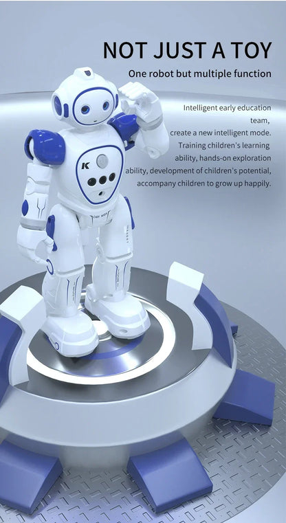 JJRC Rc Robot enfants Intelligent télécommande Robots jouets programmés électrique détection de geste Machine de danse enfants cadeau de noël
