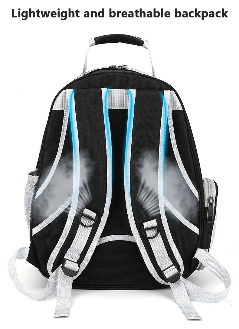 Sac de Transport pour animaux de compagnie, sacs à dos spatiaux pour animaux de compagnie, respirant, Portable, Transparent, pour chiot et chien, sacs à capsules spatiales