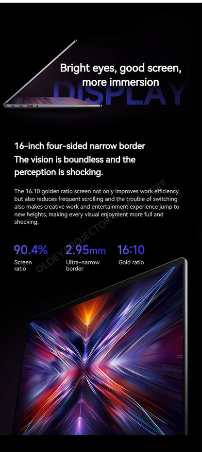 Original Xiaomi Redmi Book 16 2025 intel i5-13500H 32Go 1To Écran 16 pouces 2.5K 120Hz