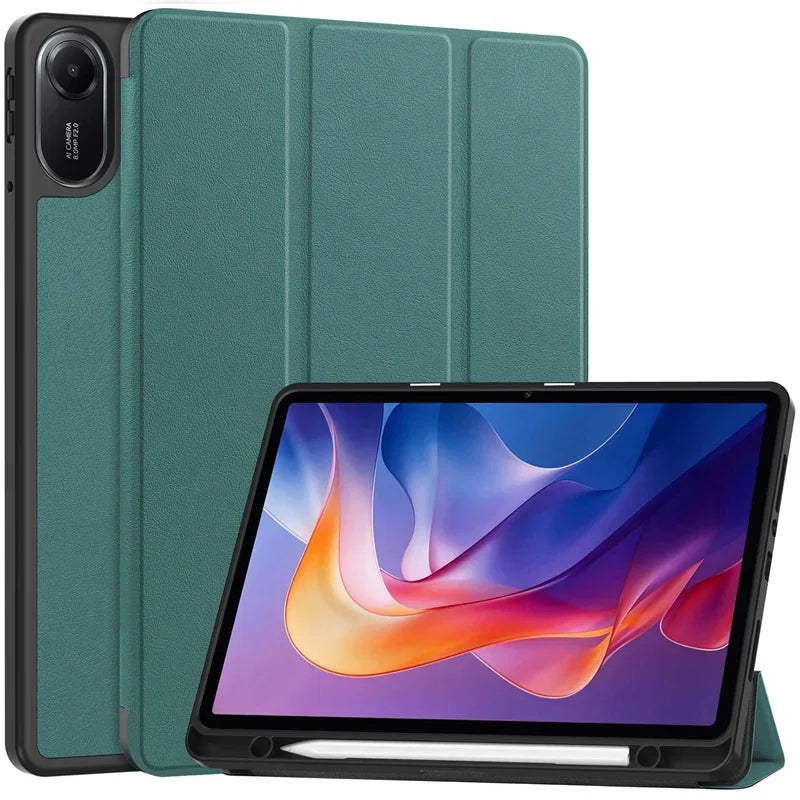 For Xiaomi Redmi Pad 2 11 inch 2025 Case with Pen Holder Magnetic Fold Stand Smart Cover For Funda Redmi Pad 2 Case Coque