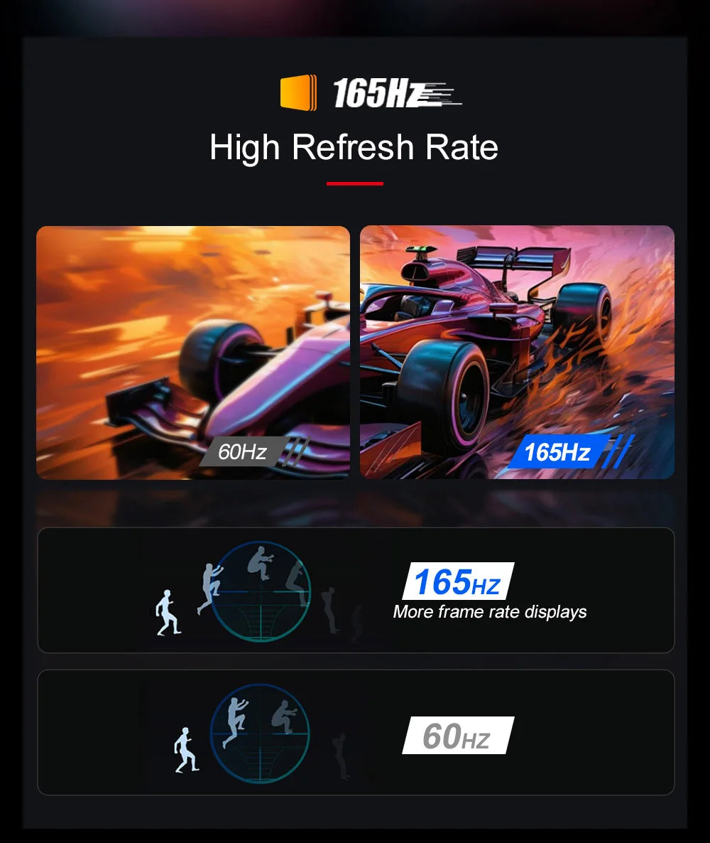 Ninkear N16 Pro Laptop, 16'' 2560*1600 IPS Screen 165Hz Refresh Rate, Intel Core i7-13620H 10 Cores Max 4.9GHz, 32GB RAM 1TB SSD