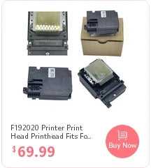TX800 Eco Solvent Printer Print Head For Epson or Chinese Printer UV Plotter F192040 DX10