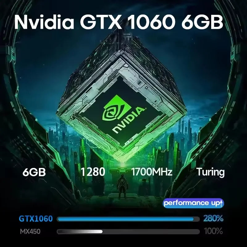 ACEKAMAS 16" Gaming Laptop Computer Core i7 6700HQ GTX 1060 Windows 11 Pro IPS 1920*1200 16GB DDR4 1TB SSD Notebook PC Laptops