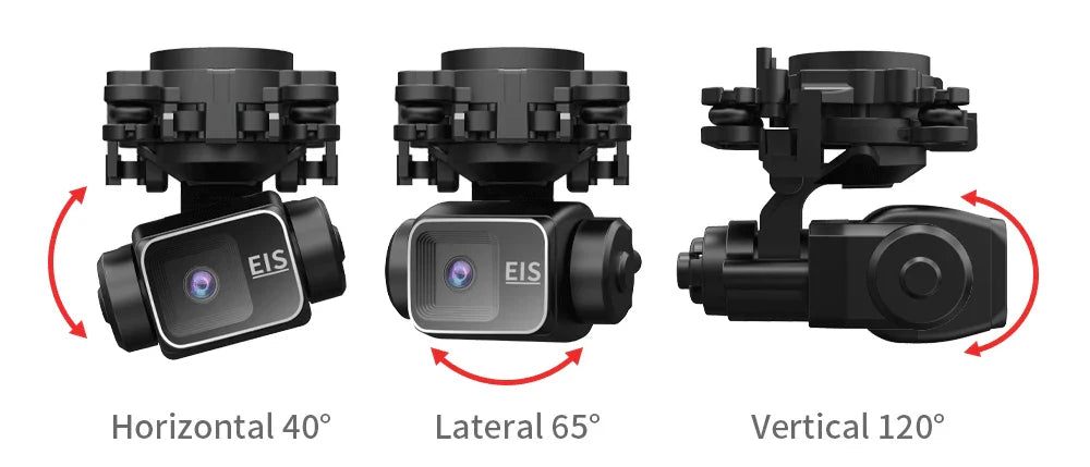 Nouveau Drone GPS L600 PRO MAX/PRO 5KM 4K professionnel HD double caméra 3 axes cardan 360 ° Jouet quadrirotor sans balais pour éviter les obstacles