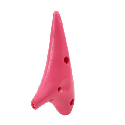 Ocarina Alto C Tuning en résine plastique pour adultes et enfants, flûte multicolore, 12 trous, nouveau